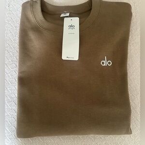 ALO Yoga Tan Crewneck Sweatshirt Size XXL